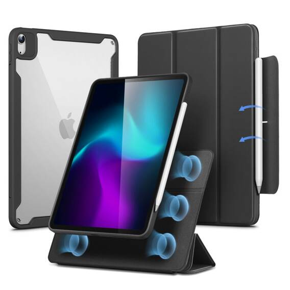 Case APPLE IPAD AIR 11.0" (6GEN / 7GEN) 2024 - 2025 / 10.9" (4GEN / 5GEN) 2020 - 2022 ESR Rebound Hybrid black