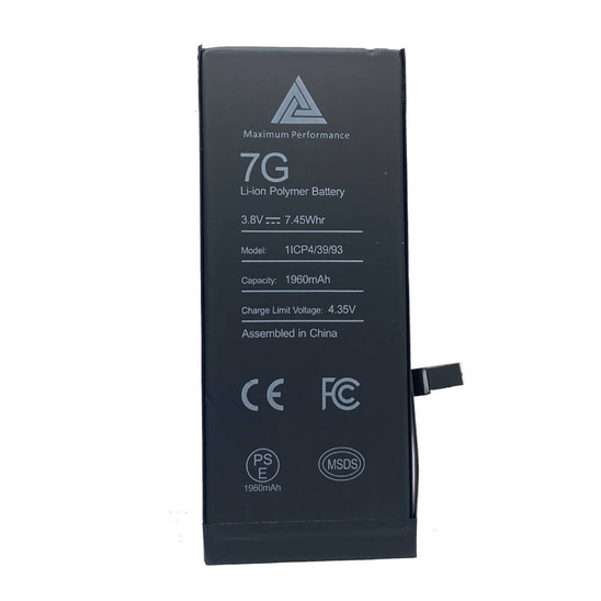 Battery for APPLE IPHONE 7 1960mAh Maximum Performance