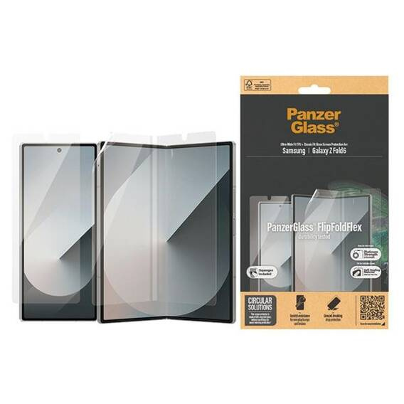 2in1 Set SAMSUNG GALAXY Z FOLD 6 PanzerGlass Bundle 2in1 Screen Protector Ultra Wide-Fit + TPU 7371