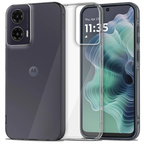 Case MOTOROLA MOTO G35 5G Tech-Protect Flexair Clear transparent
