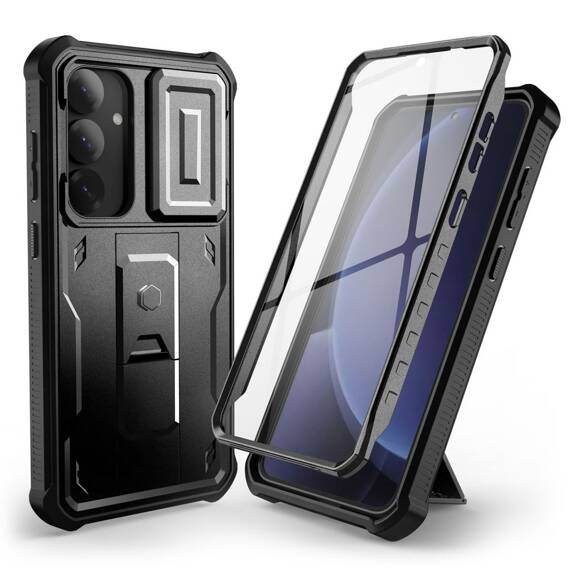 Etui SAMSUNG GALAXY S25 Tech-Protect Kevlar Cam+ czarne