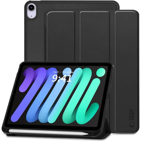 Case IPAD MINI 6 / 7 8.3 2021-2024 Tech-Protect SC Pen black