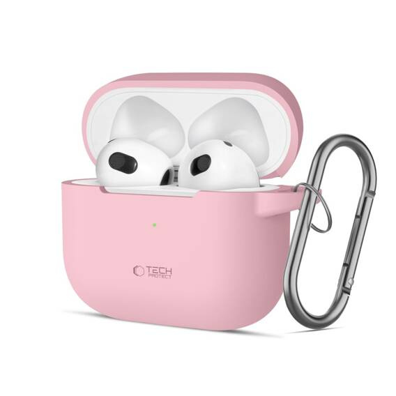 Case APPLE AIRPODS 3 Tech-Protect Silicone Dusty pink