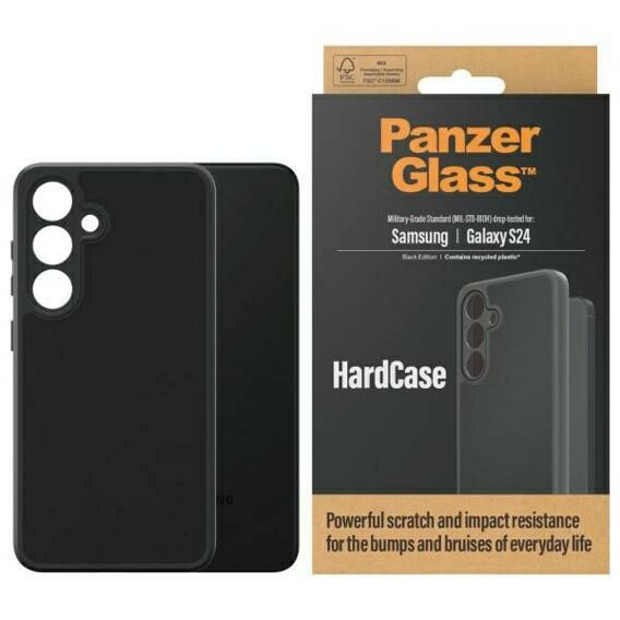 Etui SAMSUNG GALAXY S24 PanzerGlass HardCase Military Grade 1219 czarne