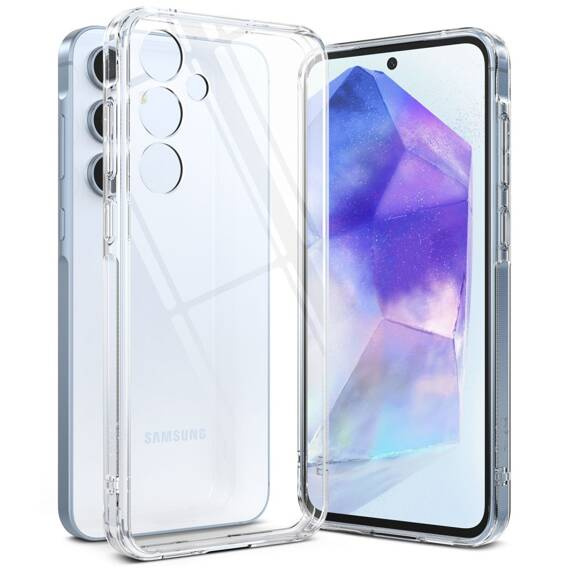 Case SAMSUNG GALAXY A55 5G Ringke Fusion transparent