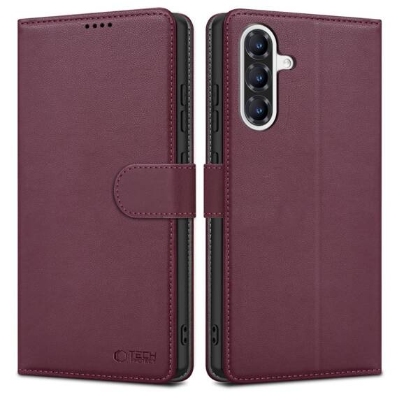 Etui SAMSUNG GALAXY A36 5G Tech-Protect Wallet Mulberry