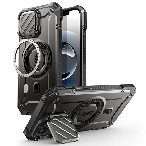 Etui IPHONE 16E SupCase UB XT Mag MagSafe czarne