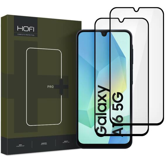 Szkło Hartowane SAMSUNG GALAXY A16 HOFI Glass Pro+ 2-pack czarne