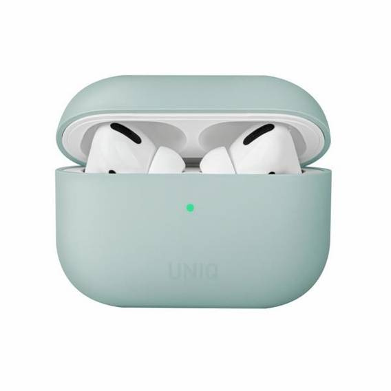 UNIQ etui Lino AirPods Pro Silicone miętowy/mint green