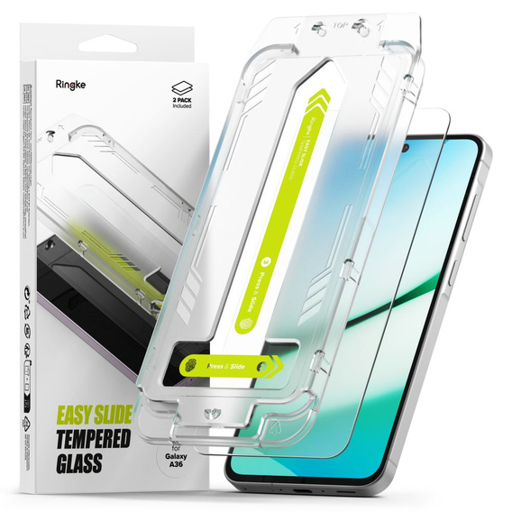 Szkło Hartowane SAMSUNG GALAXY A36 5G Ringke Easy Slide Clear transparentne