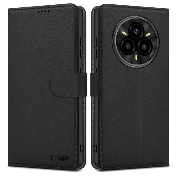 Case REALME 14 PRO 5G Tech-Protect Wallet Matte black