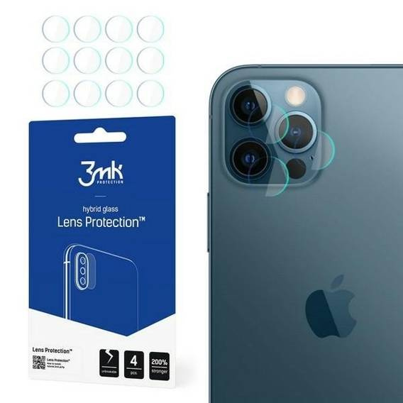 Camera Hybrid Glass IPHONE 12 PRO 3MK Flexible Glass Lens