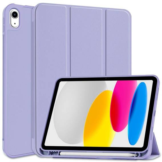 Case APPLE IPAD 11.0" (11GEN) 2025 / 10.9" (10GEN) 2022 Tech-Protect SC Pen purple