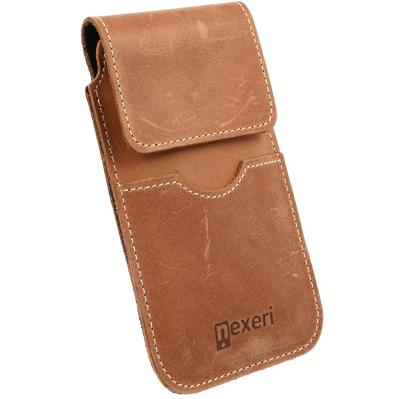 Nexeri Flap Leather case IPHONE 6+ PLUS / 7+ PLUS / SAMSUNG GALAXY S23+ / S24+ / A52 / S20+ / REDMI NOTE 10 / MI 11 LITE brown