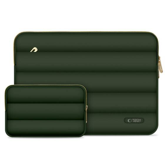 Case LAPTOP 13" - 14" Tech-Protect Puffy Army Green