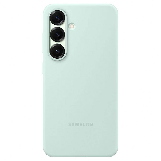 Original Case SAMSUNG GALAXY S25 Samsung Silicone Case mint