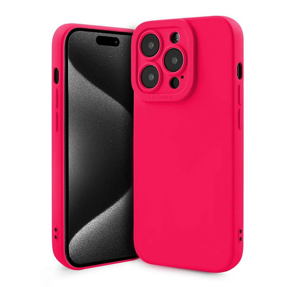 Case SAMSUNG GALAXY A56 5G Softy Case fuchsia