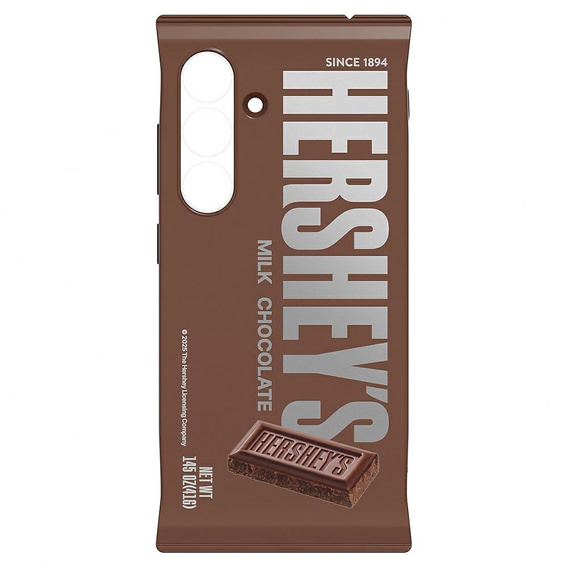 Oryginalne Etui SAMSUNG GALAXY S25 Hershey`s Milk Chocolate Snack brązowe