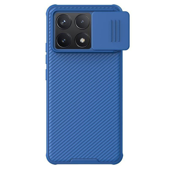 Etui XIAOMI REDMI K70 / K70 PRO / POCO F6 PRO Nillkin CamShield Pro niebieskie