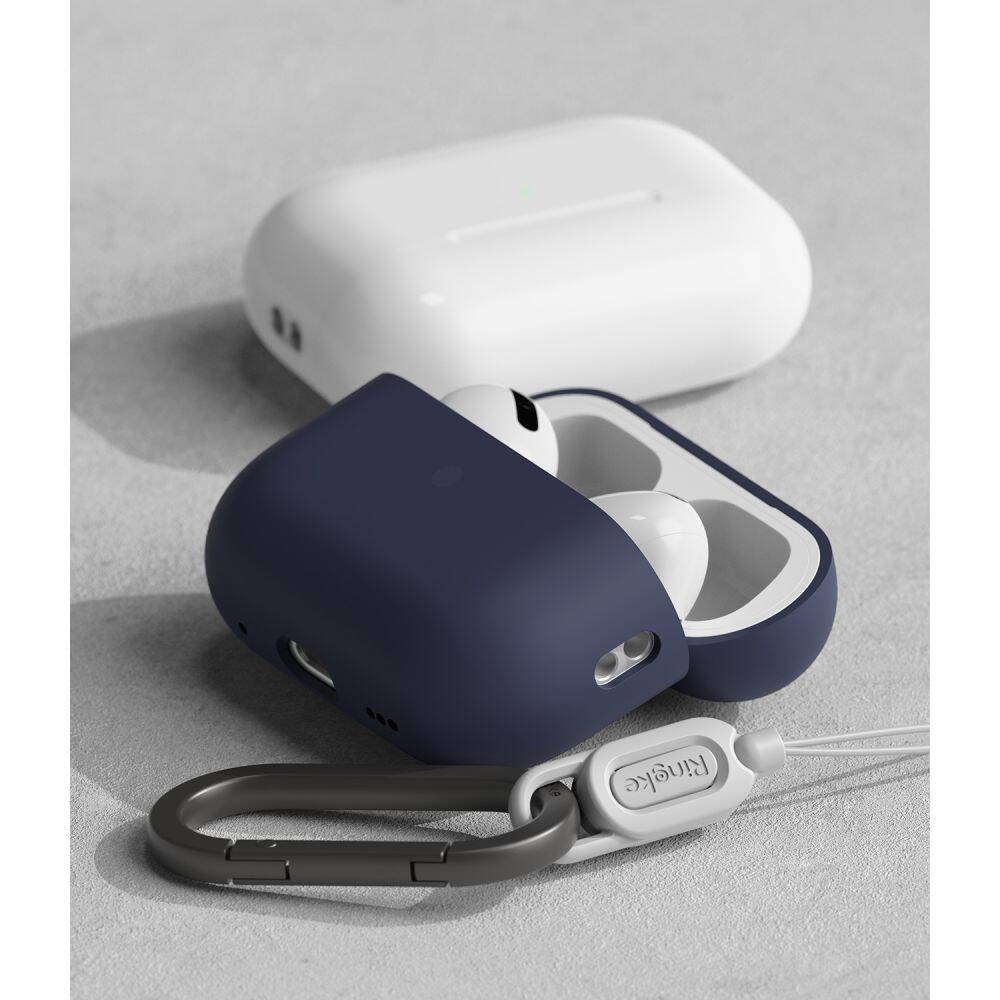 Case APPLE AIRPODS PRO Ringke Silicone Midnight Blue Navy Case APPLE AIRPODS PRO Ringke Silicone Midnight Blue Navy