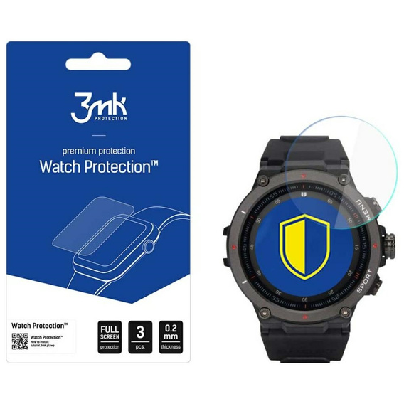 Hybrid Glass GARETT GRS PRO 3mk FlexibleGlass Watch