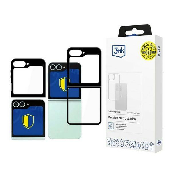Etui SAMSUNG GALAXY Z FLIP 6 3MK Satin Armor Case+ czarne
