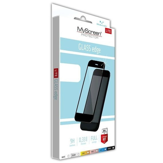 Tempered glass IPHONE 12 MINI MyScreen Lite Edge black Full Glue