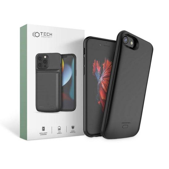 Etui IPHONE 6 / 6S / 7 / 8 / SE 2020 / 2022 Tech-Protect Battery Pack 3200mAh czarne