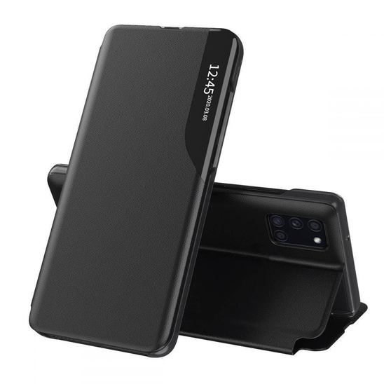 Case IPHONE 12 PRO MAX Flip Leather Smart View black