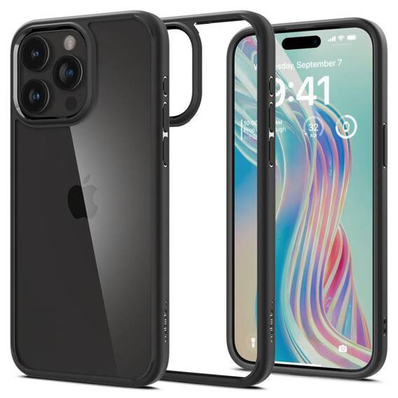 Case APPLE IPHONE 15 PRO Spigen Ultra Hybrid Matte black