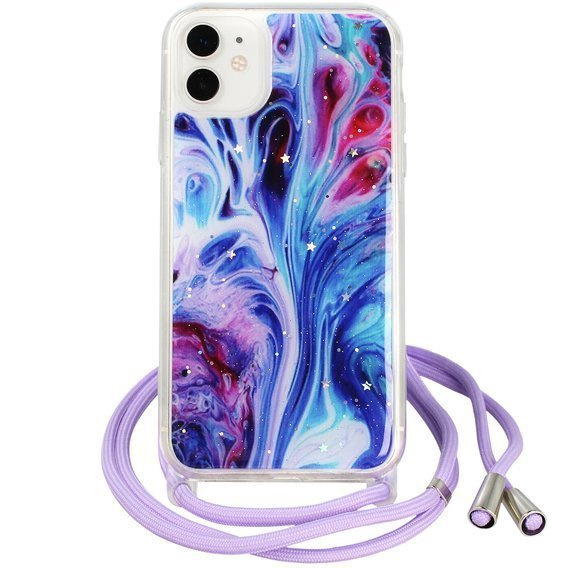 IPHONE 11 PRO MAX Rope Glitter Case blue