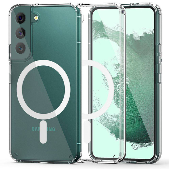 Case SAMSUNG GALAXY S22 Tech-Protect FlexAir Hybrid MagSafe transparent