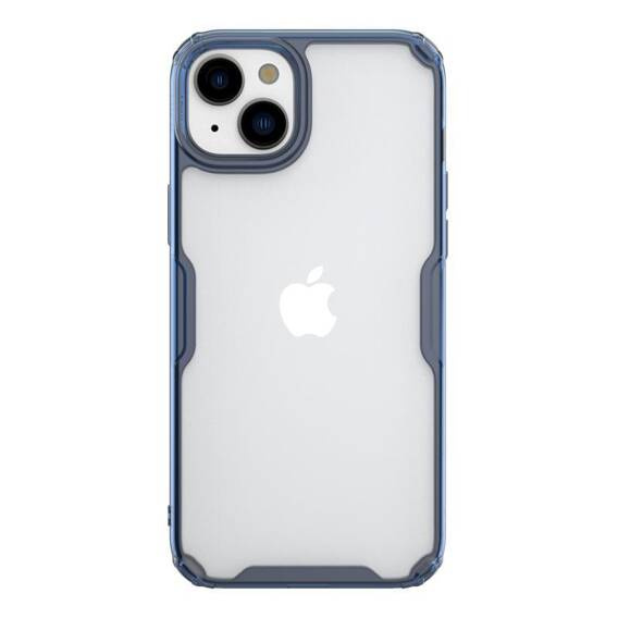 Etui APPLE IPHONE 15 Nillkin Nature Pro niebieskie