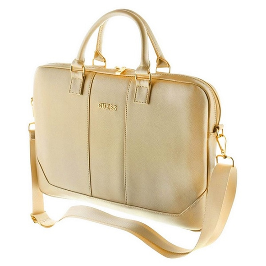 Torba LAPTOP 16" Guess Saffiano (GUCB15TBE) beżowe