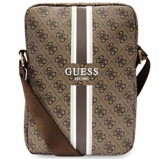 Bag TABLET 10" Guess 4G Stripes (GUTB10P4RPSW) brown