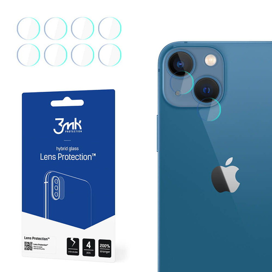 Hybrid Glass for Camera / Lens IPHONE 13 3mk Flexible Glass Lens