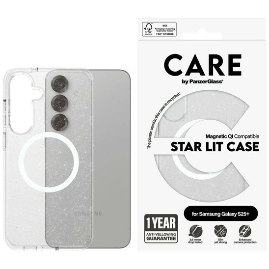 Etui SAMSUNG GALAXY S25+ CARE by PanzerGlass Flagship Urban Combat QI białe