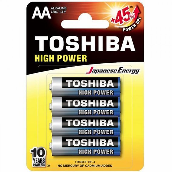 Battery AA 4 pieces (LR6/4/48) Toshiba Red BL