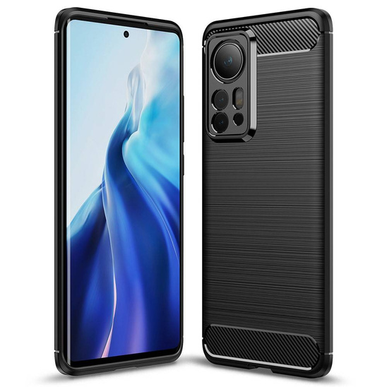 Case XIAOMI 12 PRO Nexeri TPU Premium Carbon black