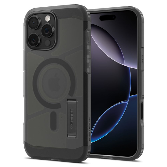 Case IPHONE 16 PRO Spigen Tough Armor "T" Mag MagSafe Frost Black