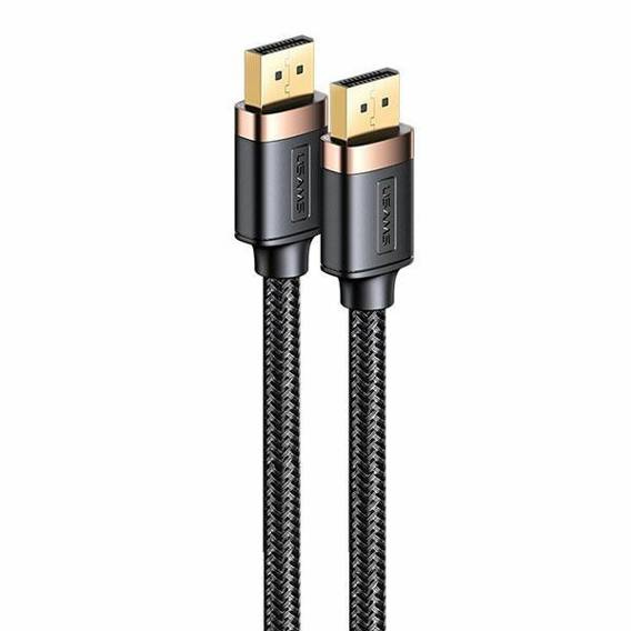 USAMS Cable DP - DP U74 2.0m black/black 4K HD SJ531HD01 (US-SJ531)