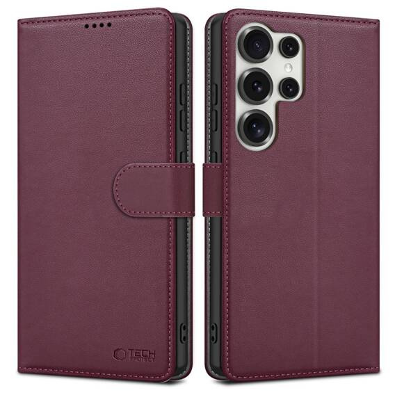 Etui SAMSUNG GALAXY S25 ULTRA Tech-Protect Wallet Mulberry