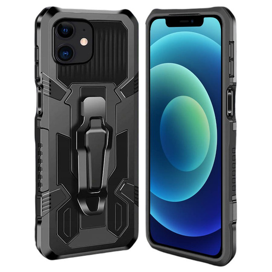 Case IPHONE 12 / 12 PRO Armored Nexeri Tank Case black