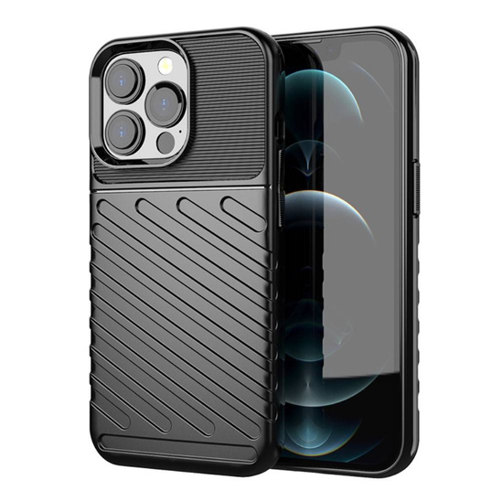 Case IPHONE 13 PRO Armored Thunder black