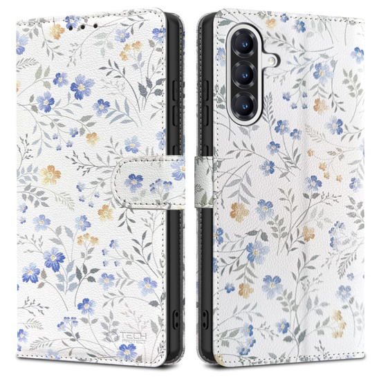 Etui SAMSUNG GALAXY A36 5G Tech-Protect Wallet Spring Flowers