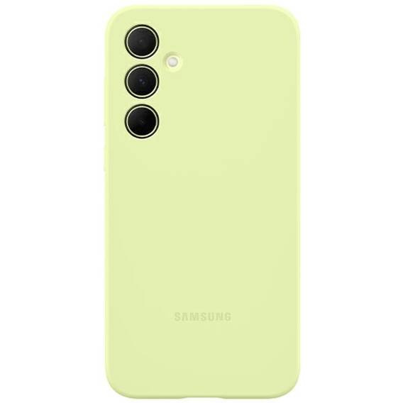 Oryginalne Etui SAMSUNG GALAXY A35 5G Silicone Cover (EF-PA356TMEGWW) limonkowe