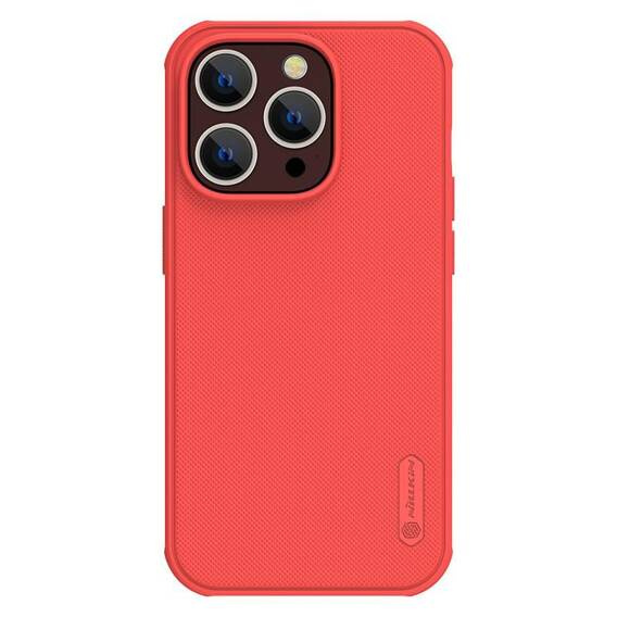 Case IPHONE 14 PRO Nillkin Super Shield Pro red