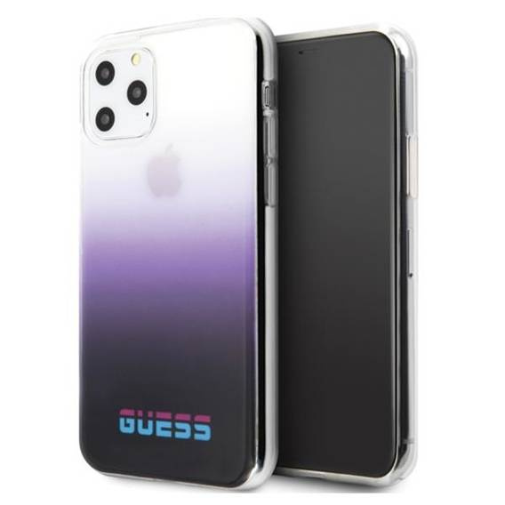 Original Case IPHONE 11 PRO MAX Guess Hard Case California (GUHCN65DGCPI) Gradient purple