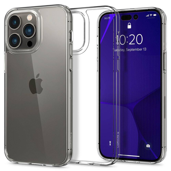 Case APPLE IPHONE 15 PRO MAX Spigen Airskin Hybrid Crystal transparent