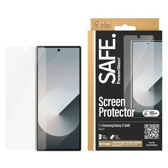 Tempered Glass for Camera SAMSUNG GALAXY Z FOLD 6 SAFE by PanzerGlass Hoops Camera (SAFE95867)